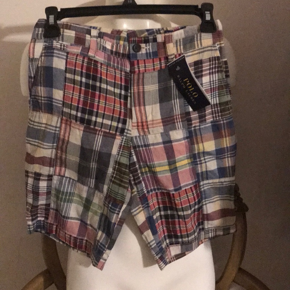 Polo Ralf Lauren Blue size:10 classic shorts NWT